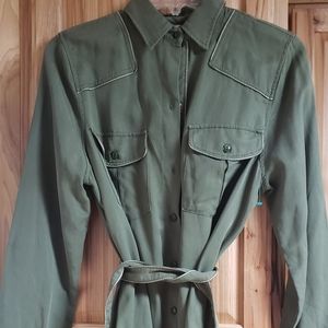 Faherty Long sleeve shirt dress